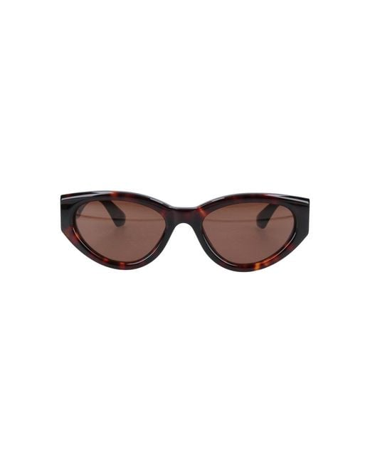 Chimi Brown Cat-Eye Sunglasses