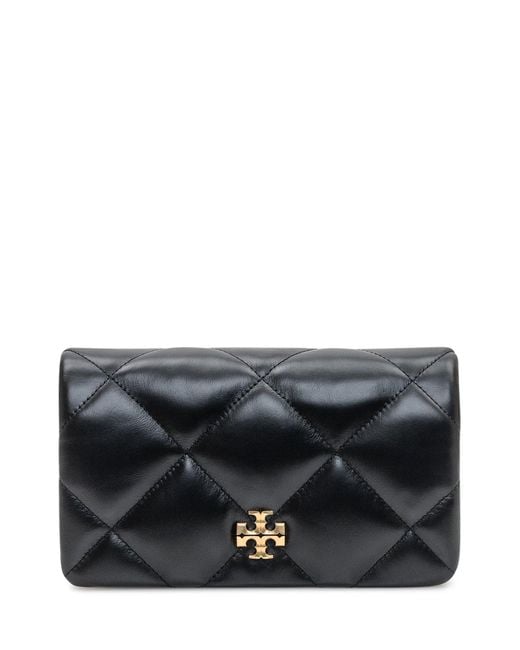 Tory Burch Gray Mini Portasheet Wallet