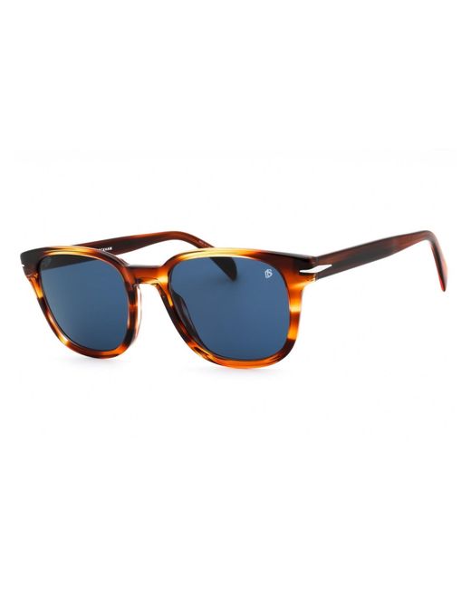 David Beckham Blue Db 1062/S Rectangular Sunglasses for men