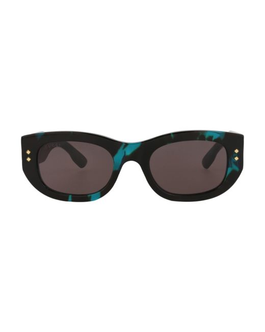 Gucci Black Square/Rectangle Sunglasses