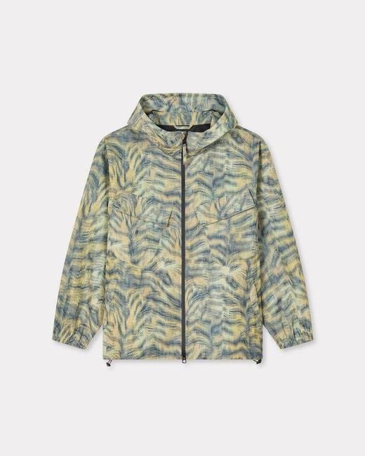 KENZO Green Windbreaker for men