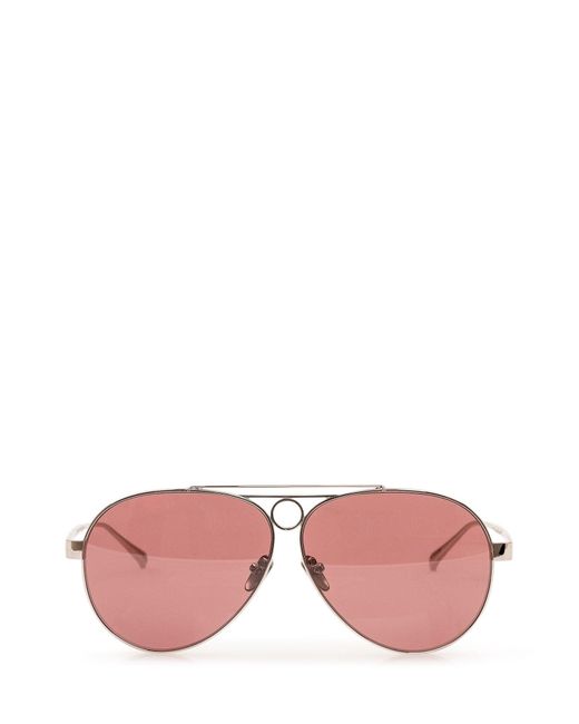 FACE HIDE Pink Aviator Sunglasses