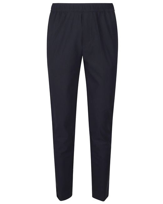 Pmds Blue Stretch Performance Trousers for men