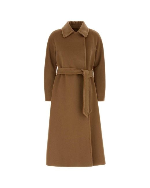 MM STUDIO Brown Wool Apice Mini Jacket
