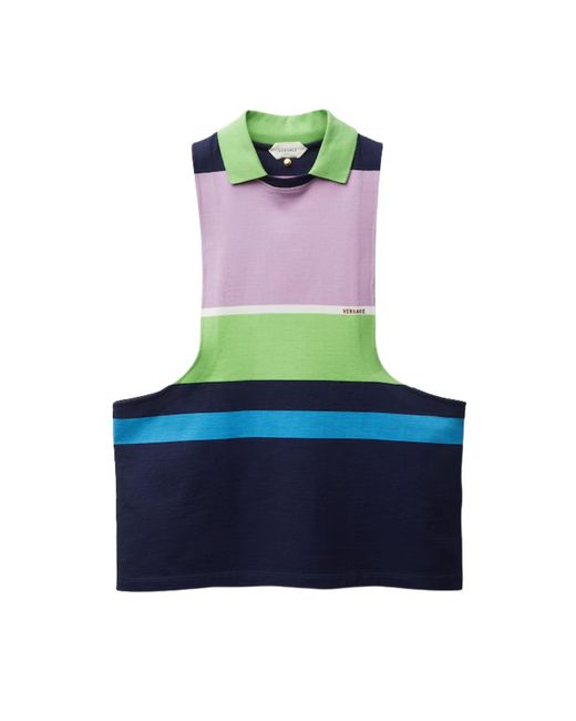 Versace Blue Chic Sweater