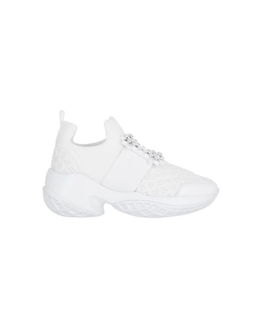 Roger Vivier White Viv' Run Sneakers