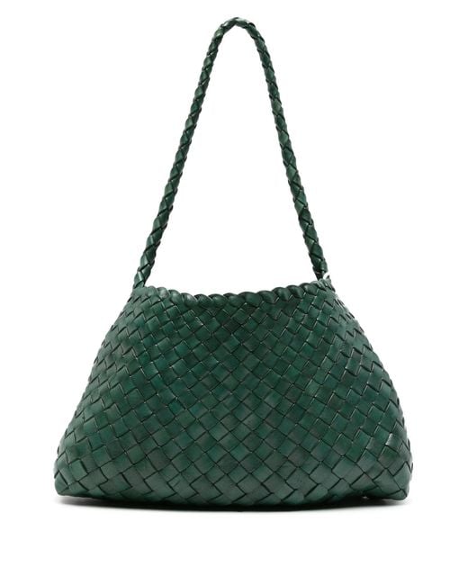Dragon Diffusion Green Elegant Mini Bag With Fixed Strap