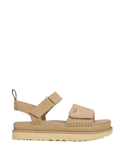 Ugg Natural Elegant Mini Leather Sandals For