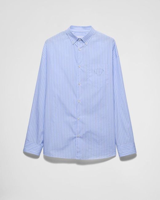 Prada Blue Camicia for men