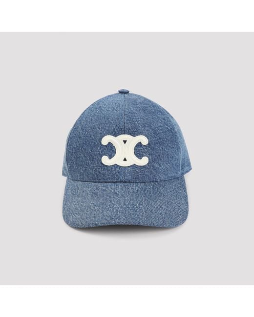 Céline Blue Triomphe Baseball Cap