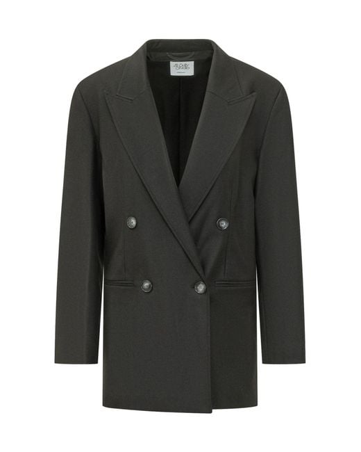LE SULLY STUDIO Black Oversized Studio Jacket