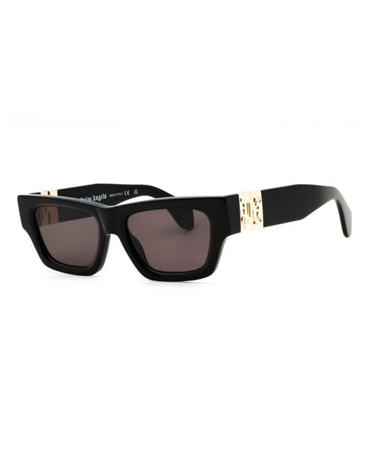 Palm Angels Black Rectangular Sunglasses