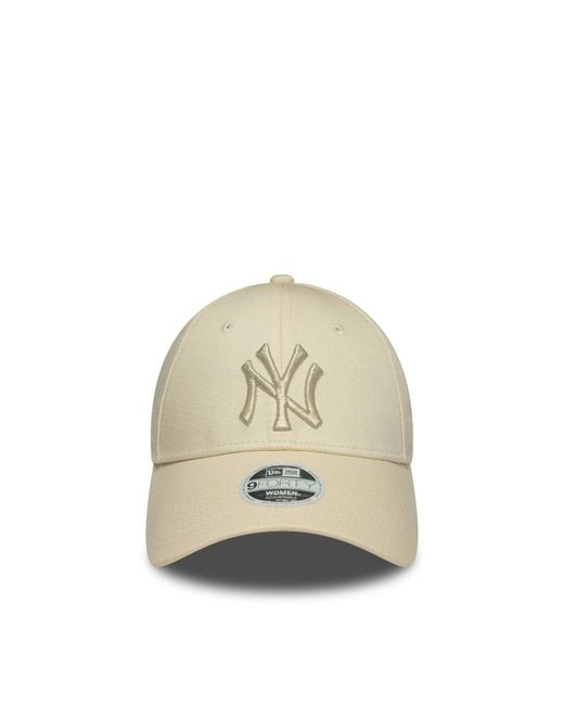 KTZ Natural Baseball Cap Metallic Logo