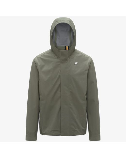 K-Way Green Stretchable Lightweight Jacket