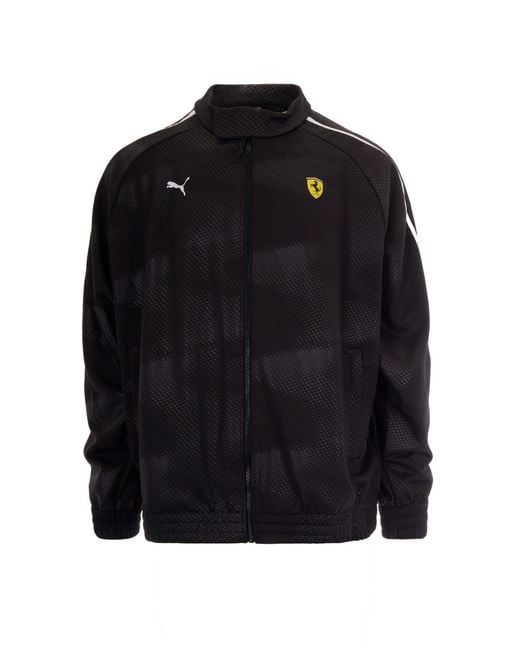 PUMA Blue Motorsports Zip-Up Track Jacket for men