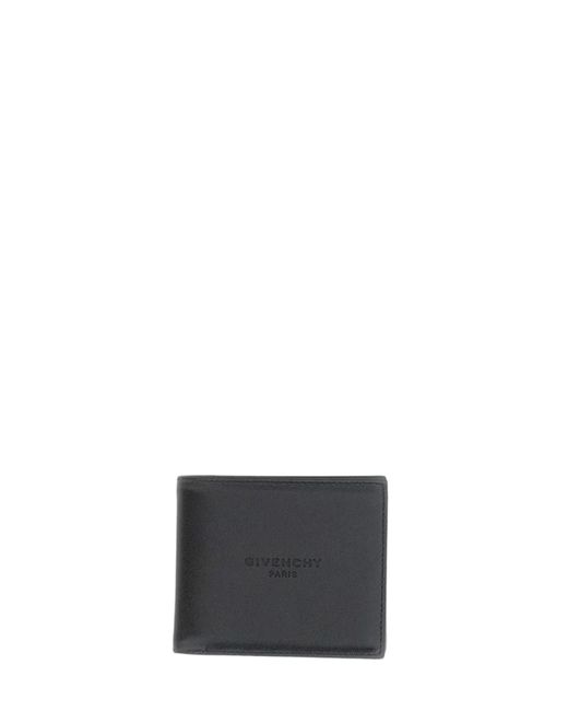 Givenchy White Leather Bifold Wallet for men