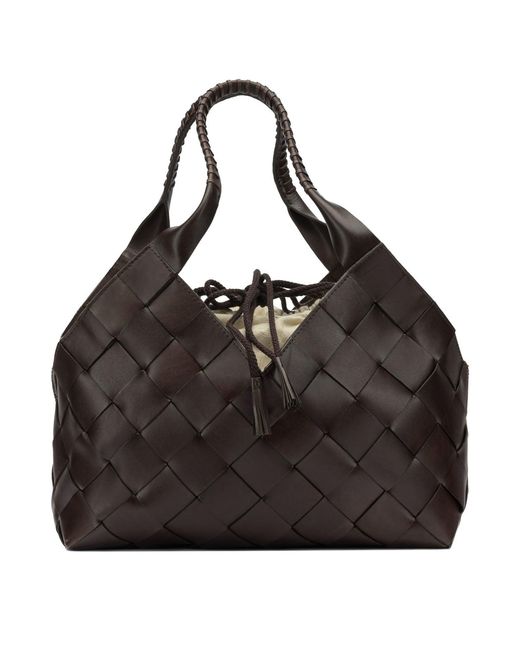 Dragon Diffusion Black Medium Shoulder Handbag