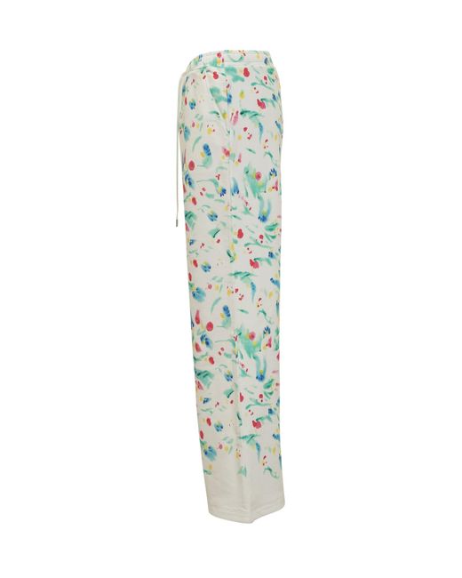 Marni Green Fiore Trousers