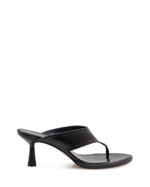 Aeyde White Slip-On Heels