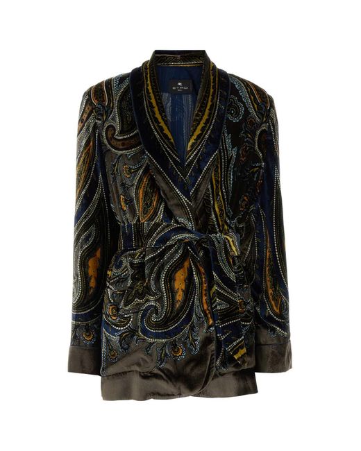 Etro Black Tailored Jacket