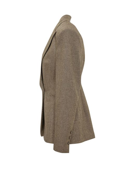ANDAMANE Multicolor Toni-Structu Tailored Blazer