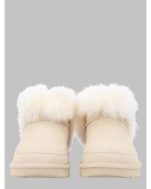 Ugg Natural Elegant Leather Boots
