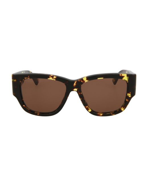 Bottega Veneta Brown Stylish Square/Rectangle Sunglasses