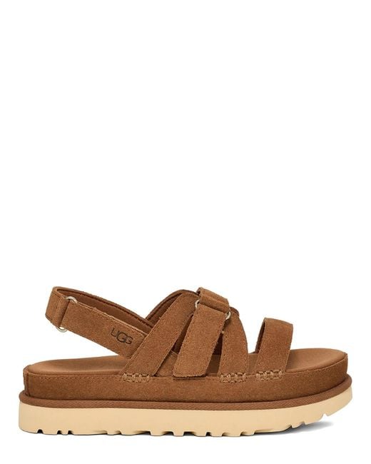 Ugg Brown Adjustable Strapped Sandals