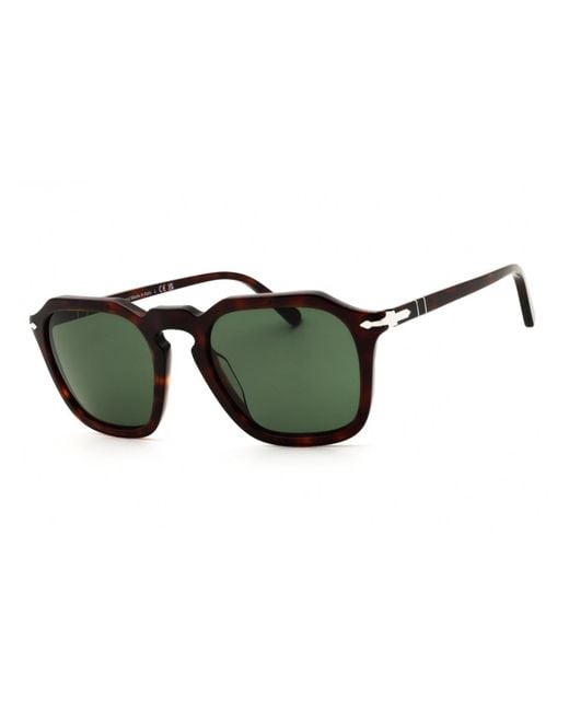 Persol Green Rectangular Sunglasses for men