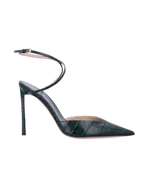 Tom Ford Blue Pointed Toe Slingback Heels