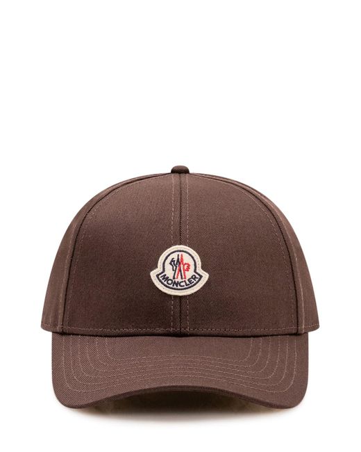 Moncler Brown Baseball Cap
