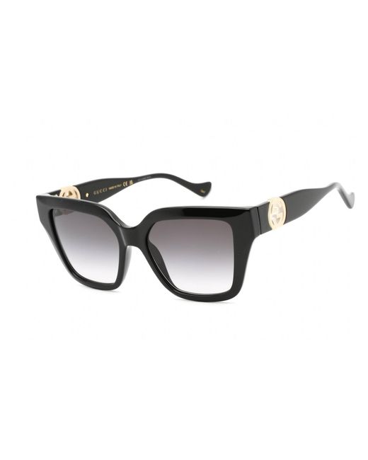 Gucci Multicolor Rectangular Designer Sunglasses