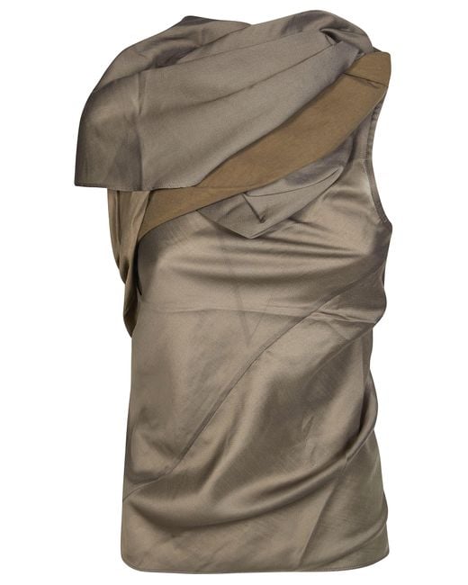 Entire studios Gray Draft Top