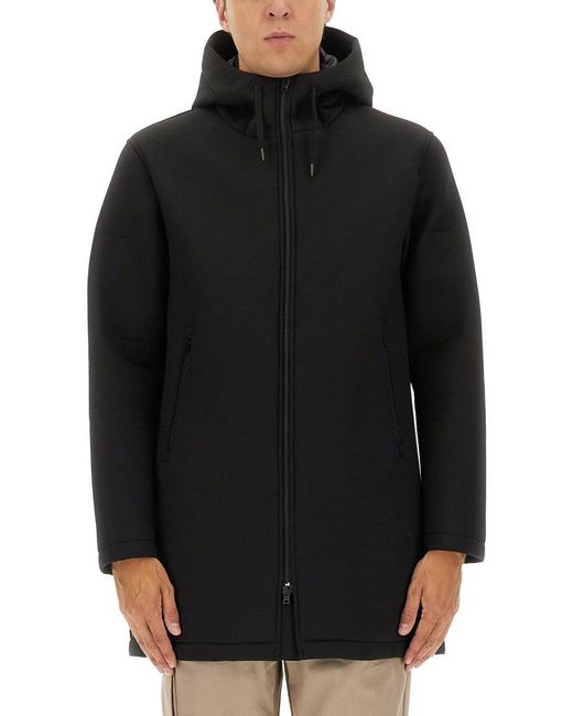 Herno Black Long Parka