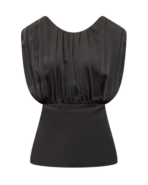 Jil Sander Black Sleek Mini Top