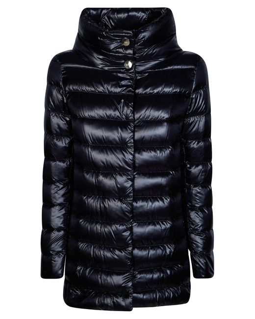 Herno Black Mini Puffer Jacket