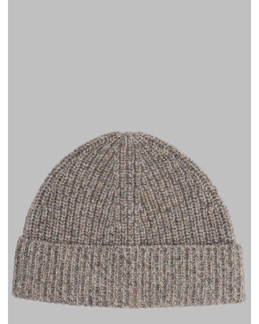 Aspesi Gray Classic Felt Hat