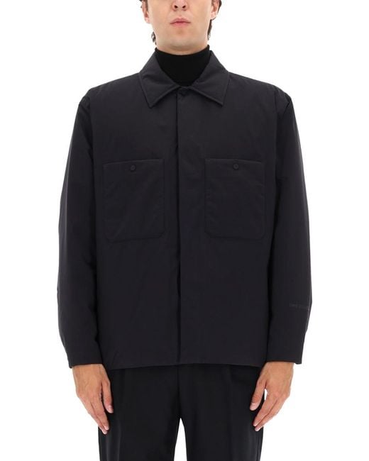 Laminar Blue Overshirt With Chest Pockets for men