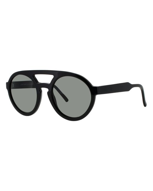 Andy Wolf Black Leonard Sunglasses