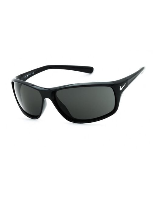 Nike Black Adrenaline Rectangular Sunglasses for men