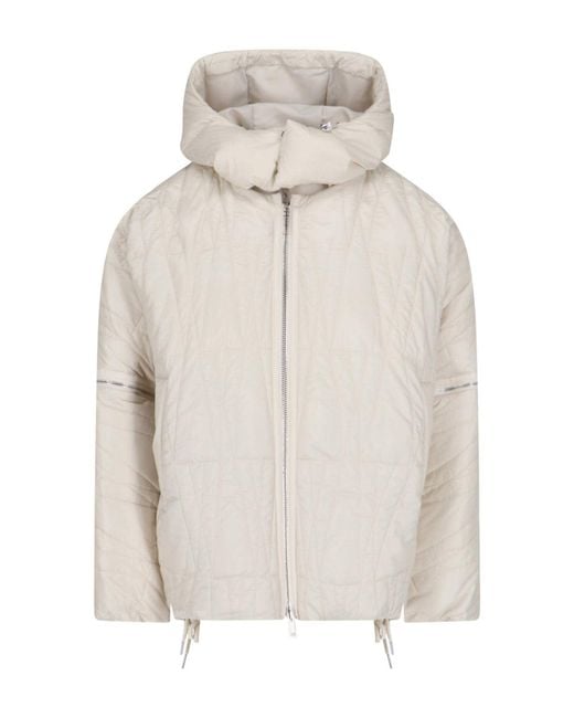 Moncler Genius White Jackets Polyester
