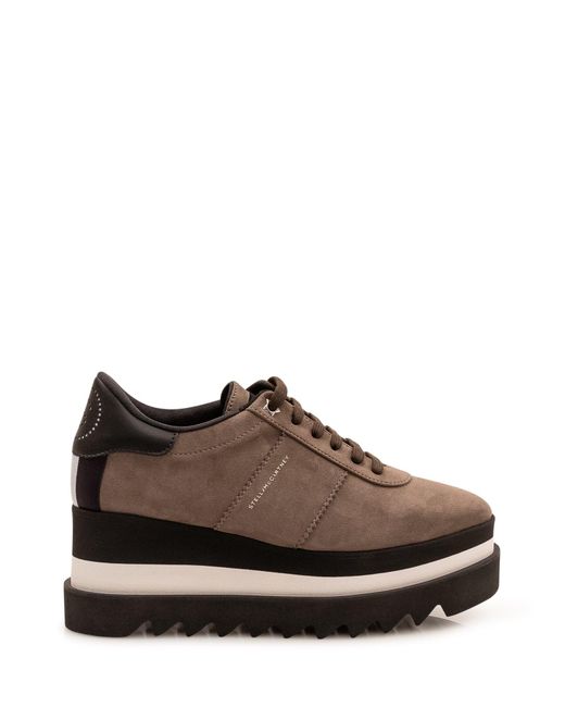 Stella McCartney Brown Eco-Friendly Elevated Sneakers