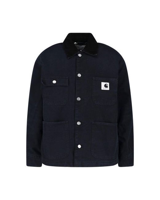 Carhartt Blue Canvas Work Jacket