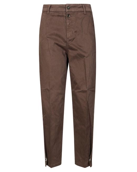 Liu Jo Brown Balloon Trousers