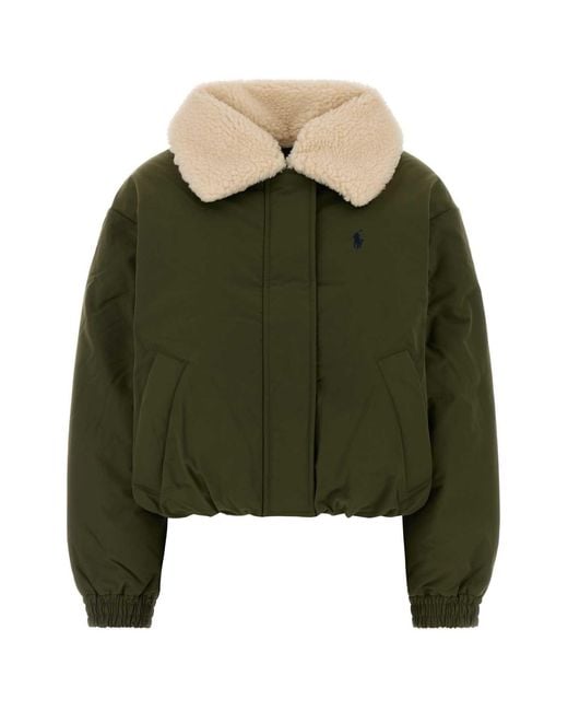 Polo Ralph Lauren Green Recycled Polyester Down Jacket