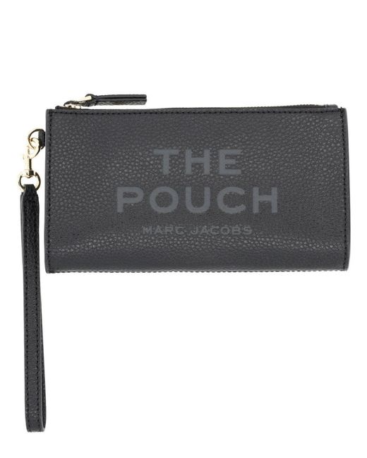 Marc Jacobs Black Leather Pouch