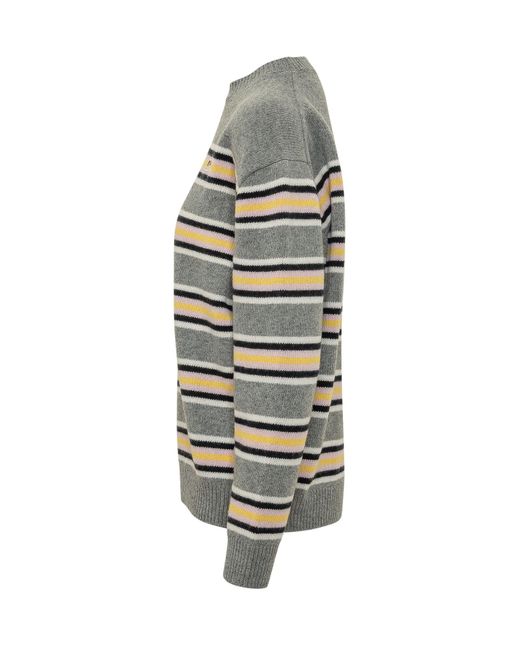 Fiorucci Metallic Angel Patch Sweater