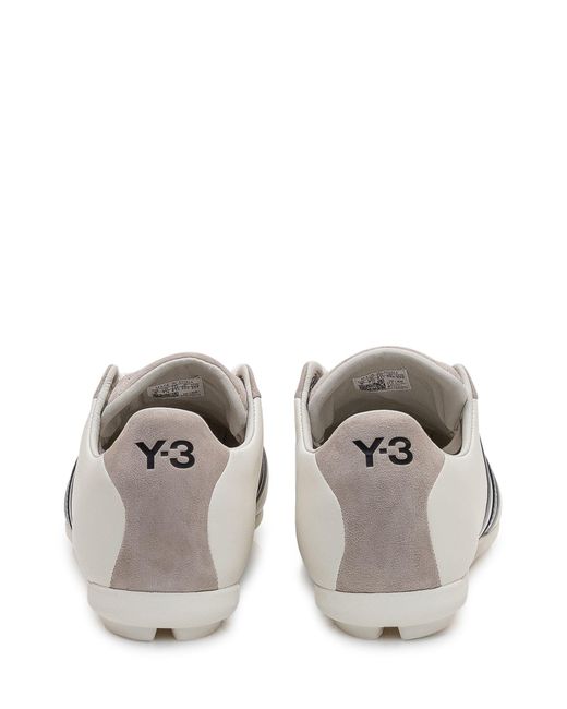 Y-3 White Dynamic Field Sneakers