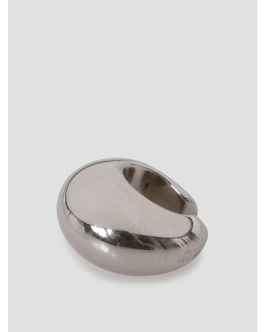 Jil Sander Metallic Stately Cuff Bracelet