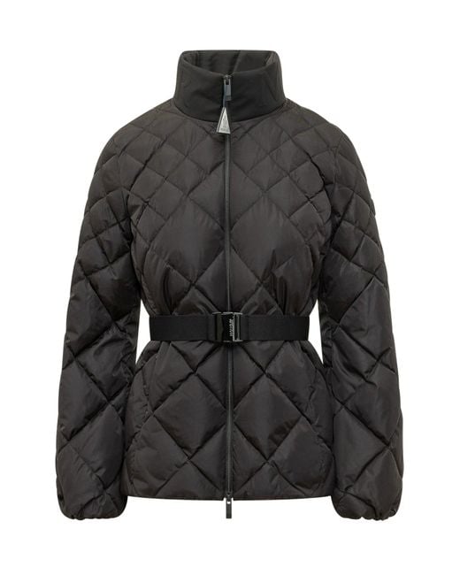 Moncler Black Quilted Mini Down Jacket